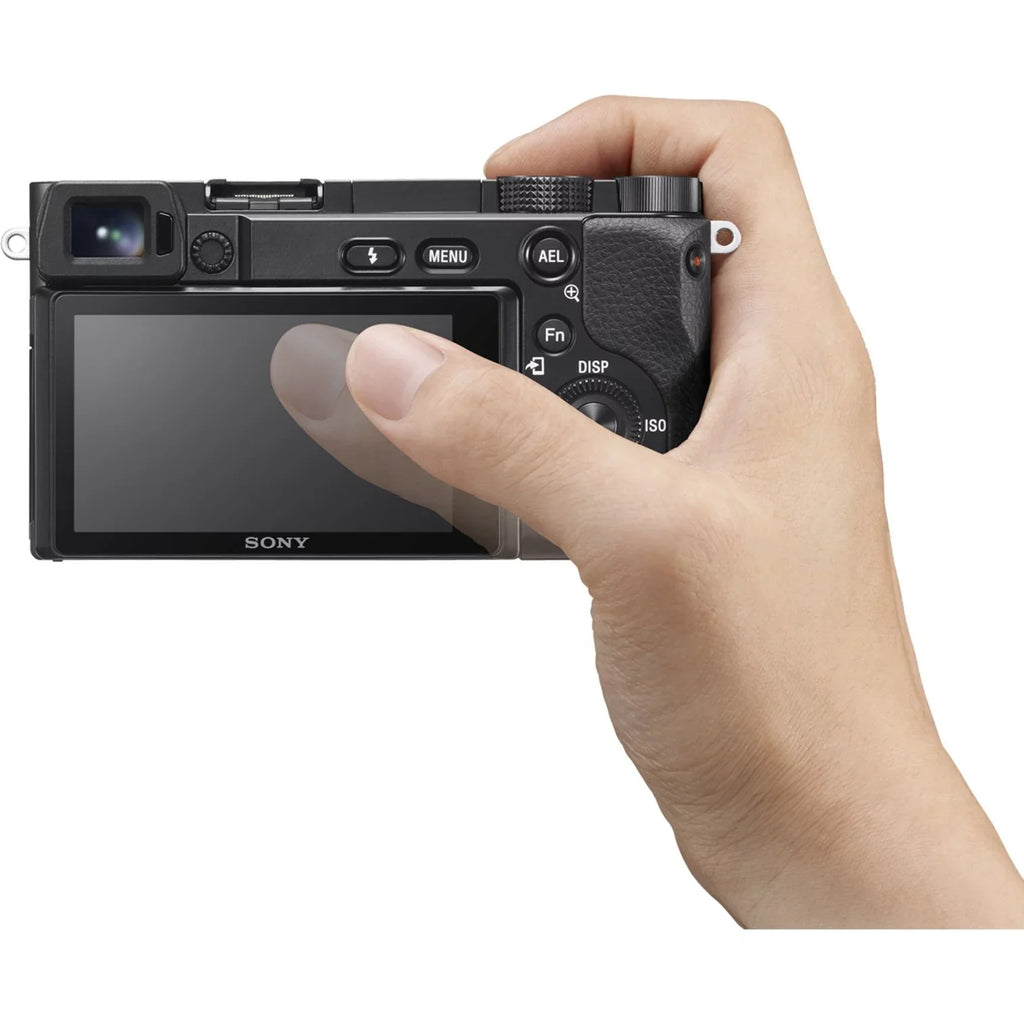 Sizeony Alpha ��6100 24.2 Megapixel Mirrorless Camera Body Only, Black