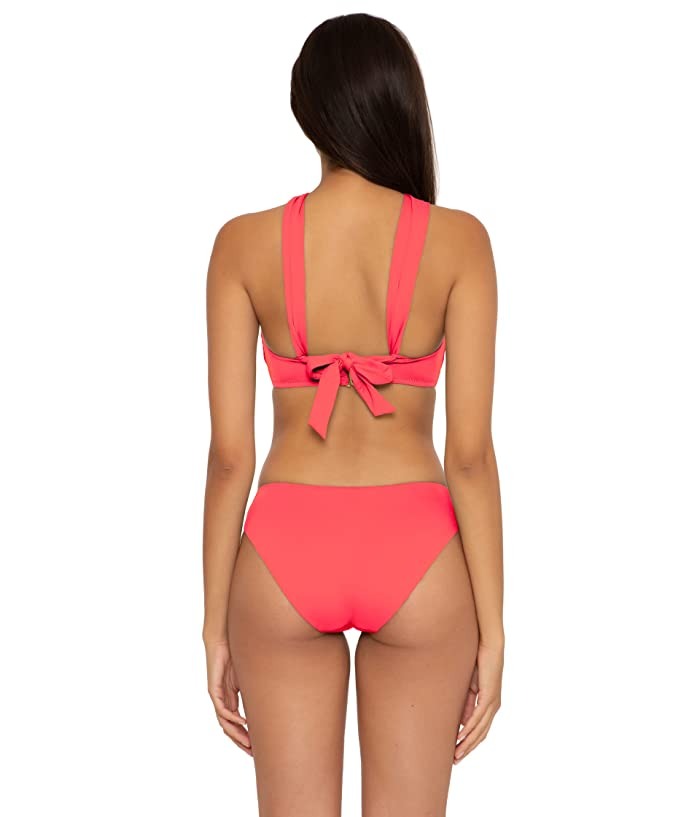 Becca by Rebecca Virtue Womens Twist Sizeide Hipster Sizewim Bottom Sizeeparates