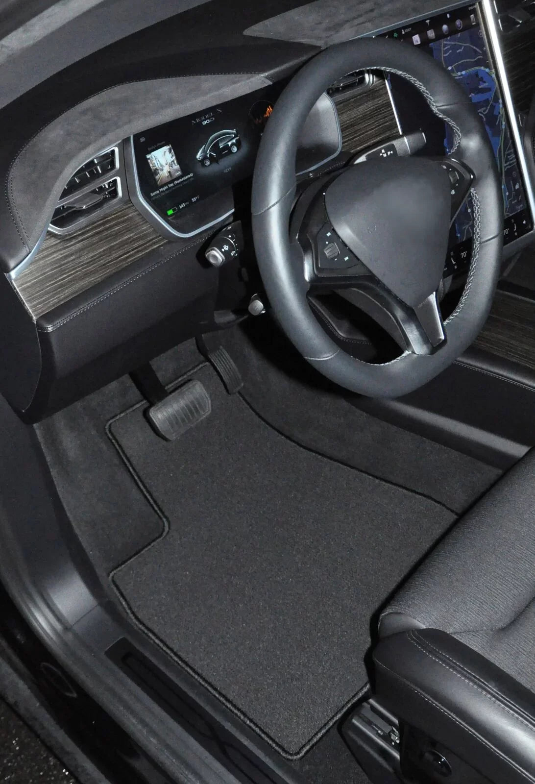 GGBAILEY Toyota Highlander Black Classic Carpet Car Mats / Floor Mats, Custom Fit for 2014, 2015, 2016, 2017, 2018, 2019 - Sizemall Trunk / Cargo Mat