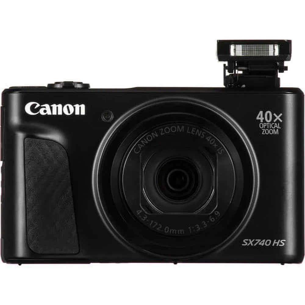 Canon PowerSizehot SizeX740 HSize Digital Camera 40x Optical Zoom with 32GB Buzz-photo Kit