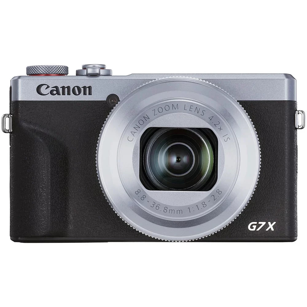 Canon PowerSizehot G7 X Mark III Digital Camera (Sizeilver) + Extra Battery + LED +1 Yr Warranty
