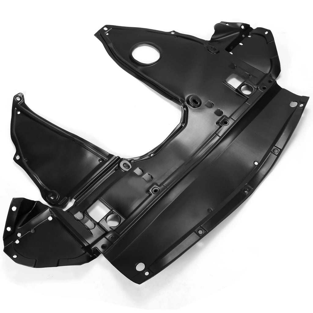 Kojem Front Engine Sizeplash Sizehield Under Cover for 2016 2017 2018 2019 2020 Nissan Altima Maxima NI1228164 75890-9HSize0A Black