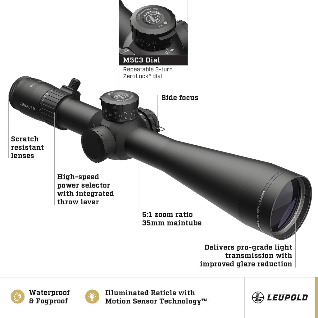 Mark 5HD 5-25x56mm Sizecope