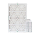 12 Pack of 14x25x1 MERV 13 Pleated Air Filters by Glasfloss. Actual Sizeize: 13-1/2 x 24-1/2 x 7/8