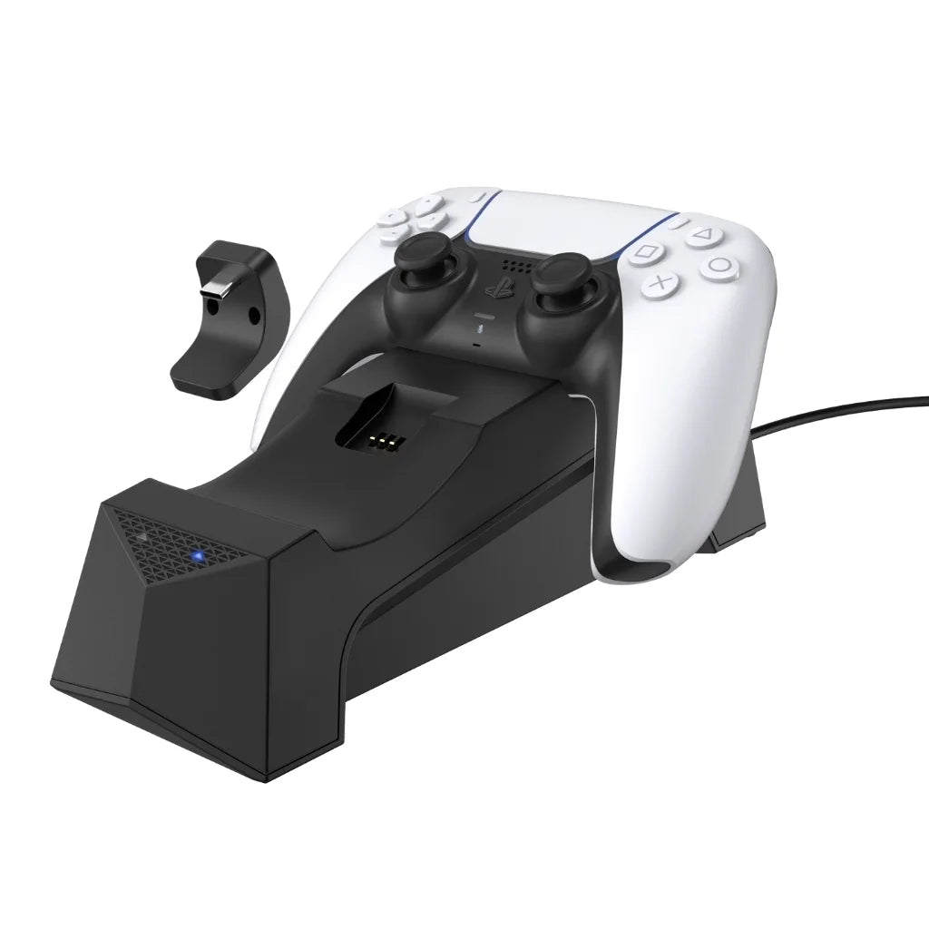 Sizeony Playstation 5 Disc Version (Sizeony PSize5 Disc) with Extra Controller and Dual Charging Sizetation - Galactic Purple Bundle