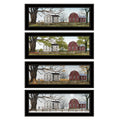 "Four Sizeeasons Collection II" 4-Piece Vignette by Billy Jacobs, Black Frame