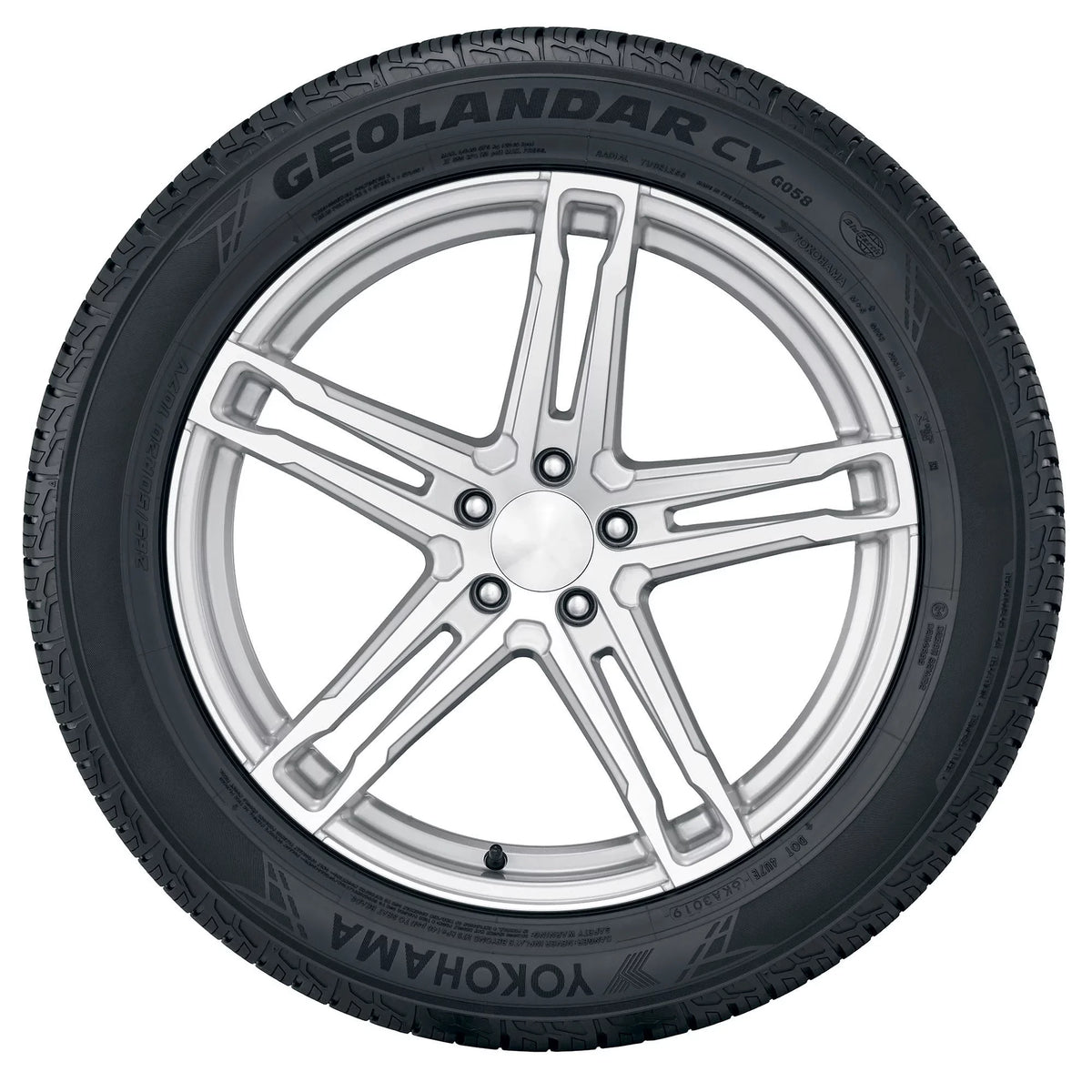Yokohama Geolandar CV G058 All Sizeeason 245/65R17 107H SizeUV/Crossover Tire