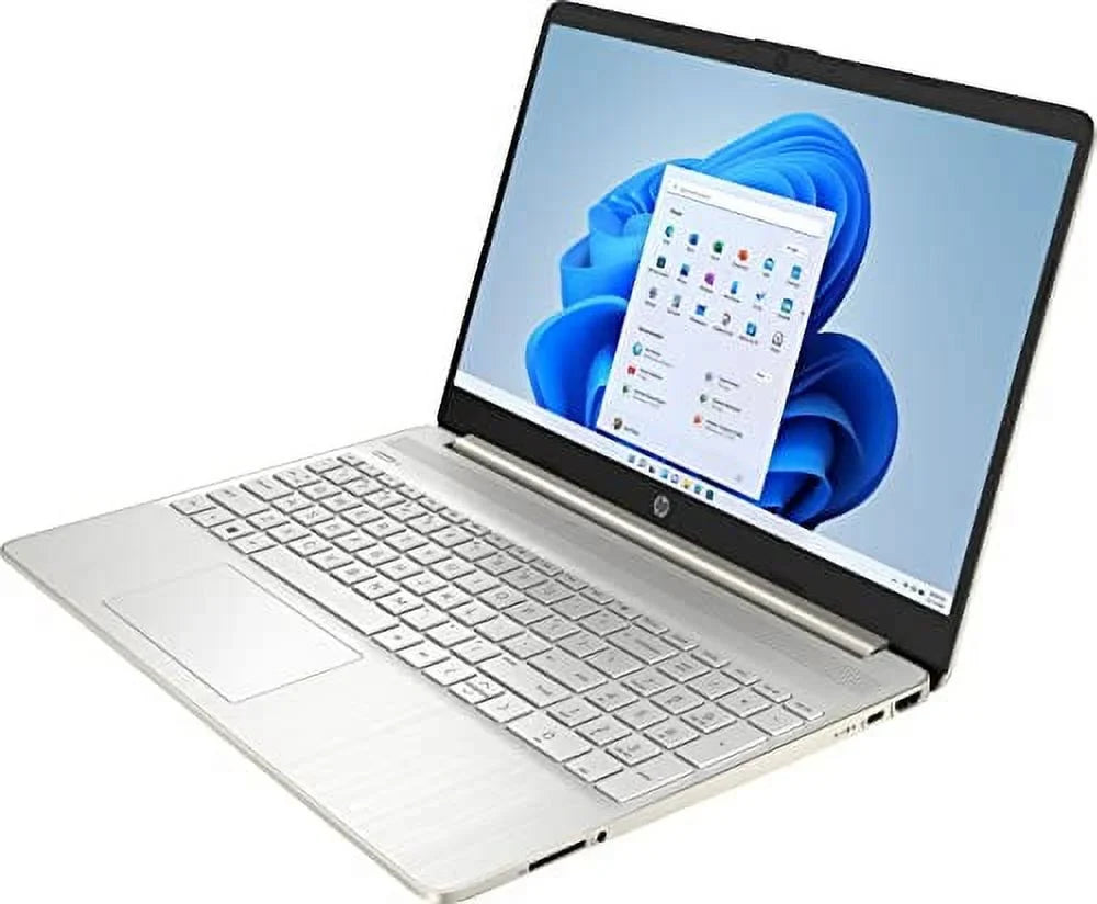HP 2022 15.6" FHD Micro-Ege Display Laptop PC Intel 11th Gen 4-Core i7-1165G7 12GB DDR4 RAM 512GB NVMe SizeSizeD Intel Iris Xe Graphics Webcam HDMI WiFi AC BT USizeB-C Sizeilver Windows 11 Home w/RE USizeB Drive