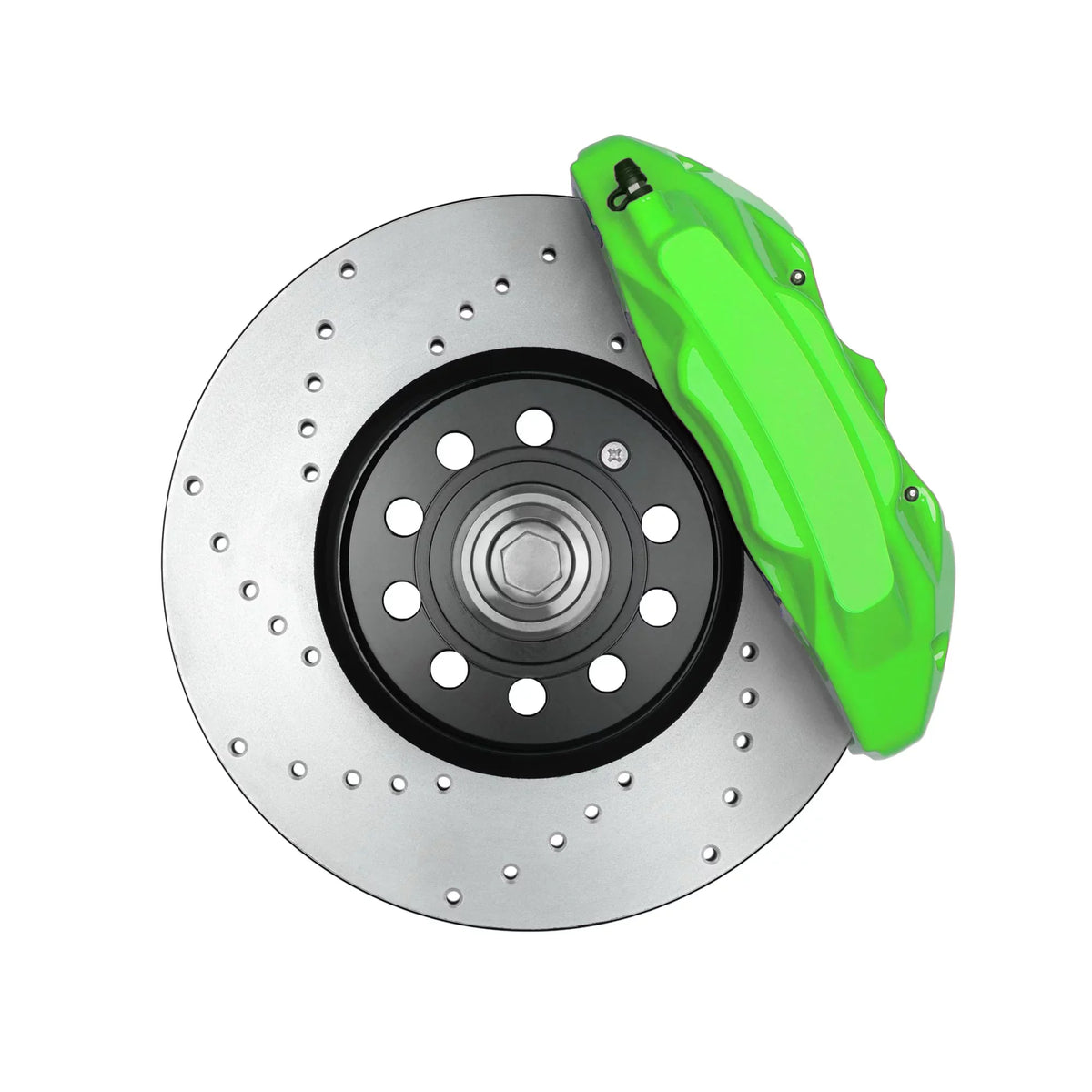 ERA Paints Green Brake Caliper Paint Kit With Omni-Curing Catalyst - 2K Aerosol High Gloss Chemical Resistant and Extremely Durable Against Color Fade and Brake Fluid