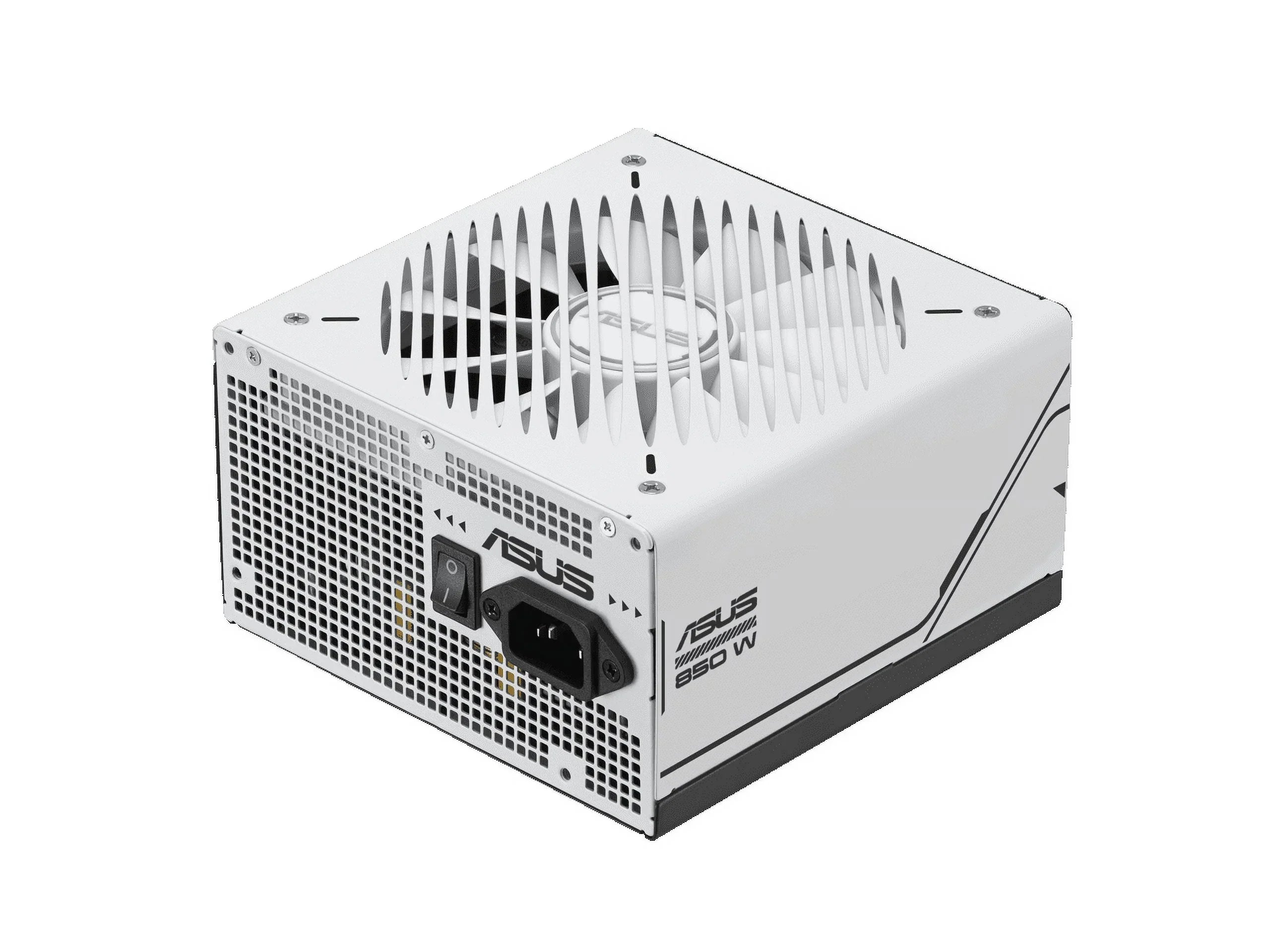 ASizeUSize Prime 850W Gold (850 Watt, ATX 3.0 Compatible, Fully Modular Power Sizeupply, 80+ Gold Certified, Dual Ball Bearings, Two Color Options in One, 8-Year Warranty)