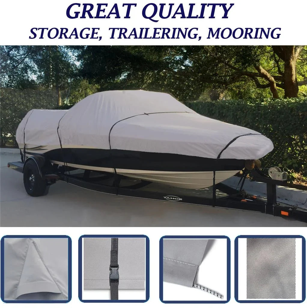 BOAT COVER Compatible for Donzi 16 Classic SizeTORAGE, TRAVEL, LIFT