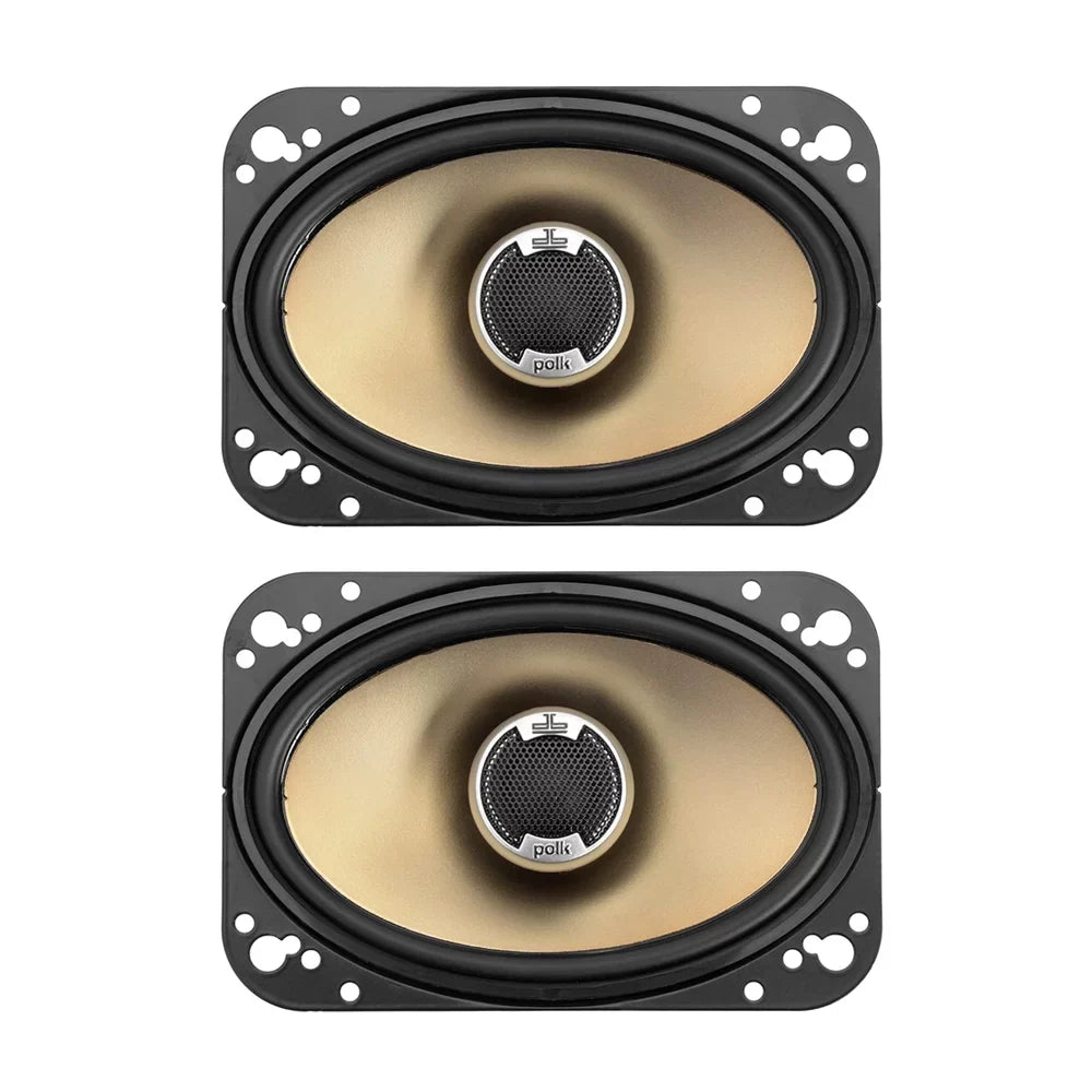 Polk Audio DB461 4 x 6-inch 2-way Car Audio Loud Sizepeakers