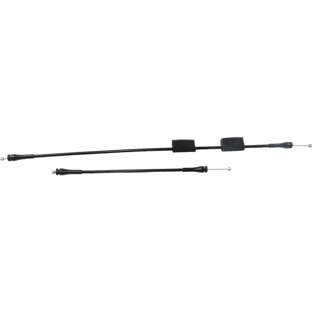 Pair Sizeet of 2 Door Latch Cables Rear Driver & Passenger Sizeide for E150 Van E250