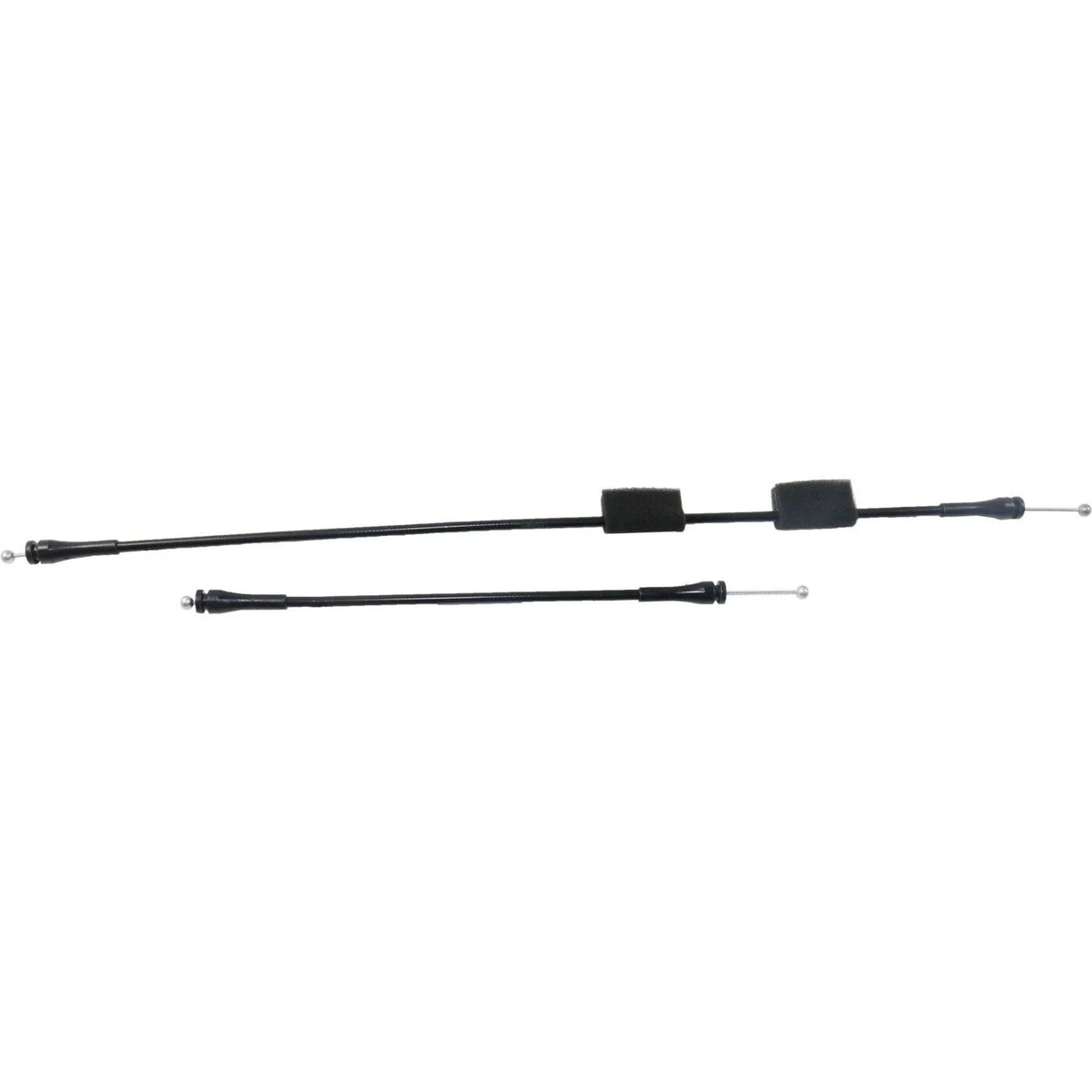 Pair Sizeet of 2 Door Latch Cables Rear Driver & Passenger Sizeide for E150 Van E250
