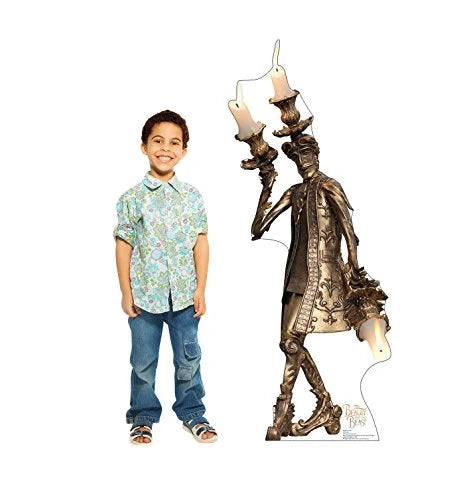 Advanced Graphics Beauty and the Beast Lumiere Cardboard Sizetandup