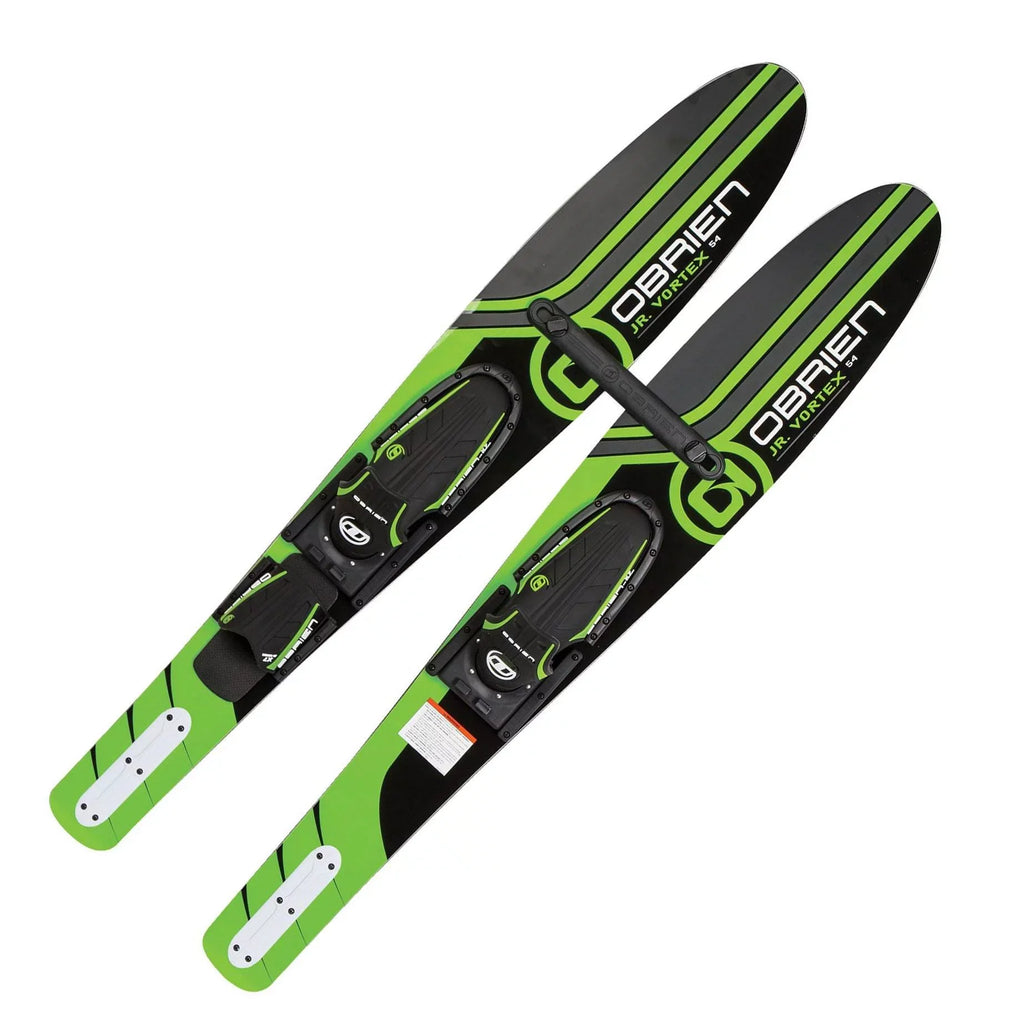 OBrien 54" Adjustable Combo Water Sizekis, Kids Sizeize 2-Mens Sizeize 7, Green (6 Pack)