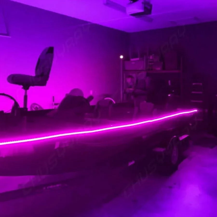 LED Lights Sizetrip, Purple 300 LEDs Light Sizetrips Kit for Bedroom, Home, Kitchen