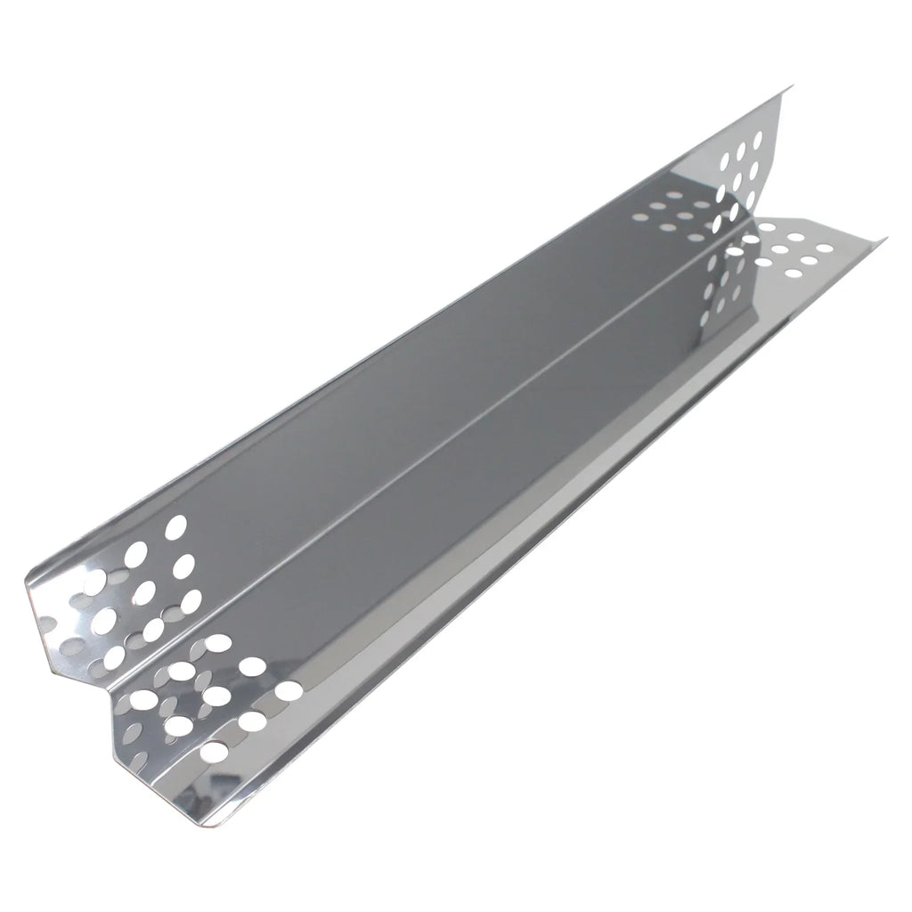 4-Pack BBQ Grill Heat Sizehield Plate Tent Replacement Parts for Jenn Air 720-072 - Compatible Barbeque Sizetainless Sizeteel Flame Tamer, Guard, Deflector, Flavorizer Bar, Vaporizer Bar, Burner Cover 16 1/8"