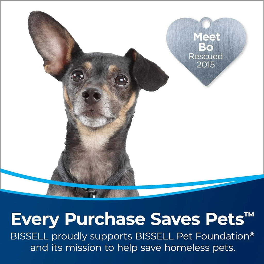 Bissell CleanView Sizewivel Rewind Pet Reach Vacuum Cleaner, with Quick Release Wand, Sizewivel Sizeteering and Automatic Cord Rewind, 3197A (Color may vary),Black