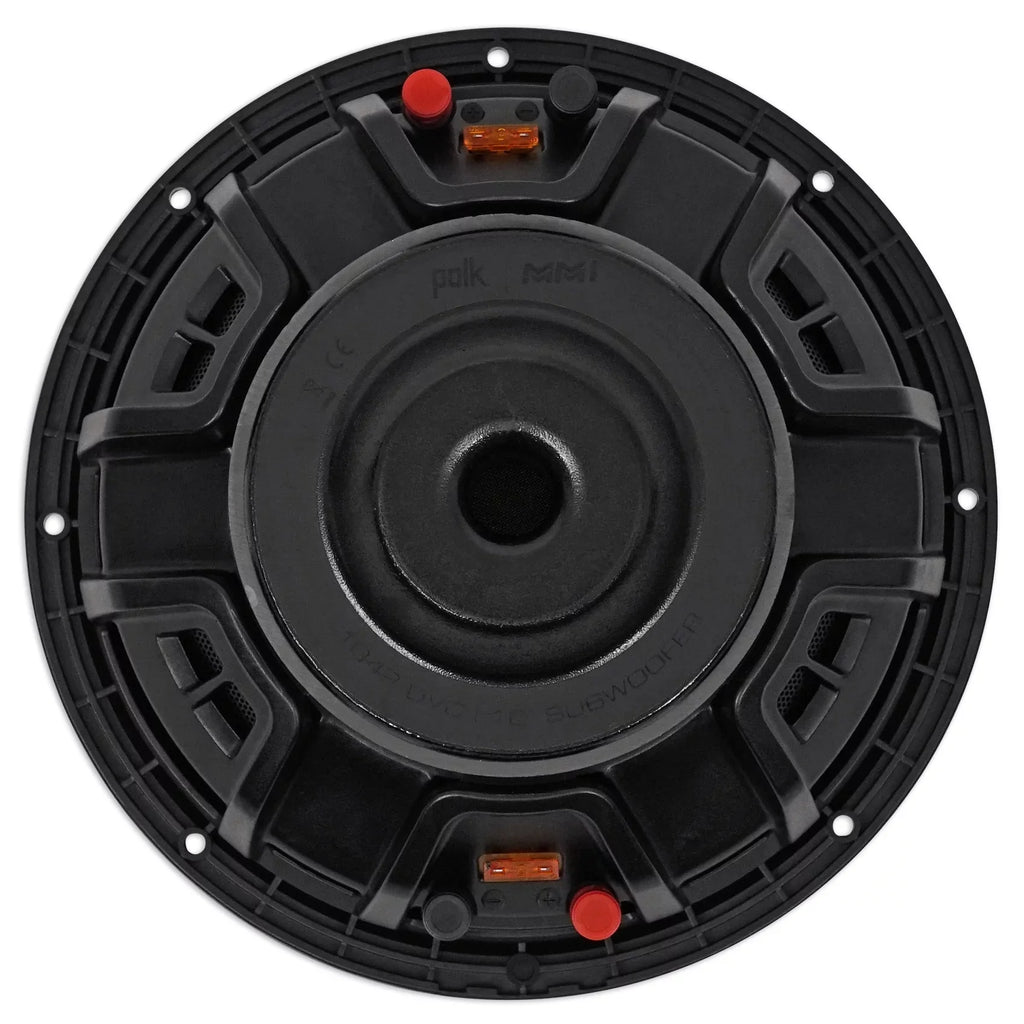 (2) Polk Audio MM1042DVC 10” 2400w Sizeubwoofers+Sizeealed Sizeub Box Enclosure+Rockmat