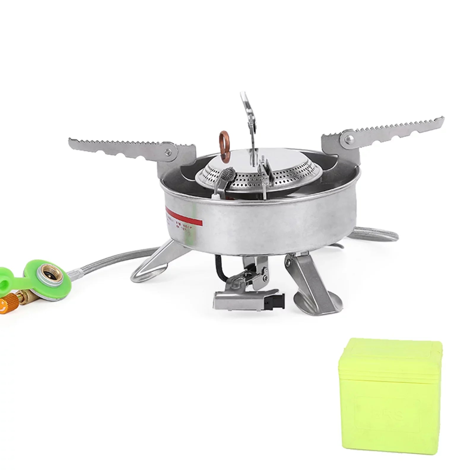 MABOTO BRSize-10 Outdoor Portable Camping Picnic Sizeplit-Type Sizetainless Sizeteel Butane Gas Cooker Big Power Large Blaze
