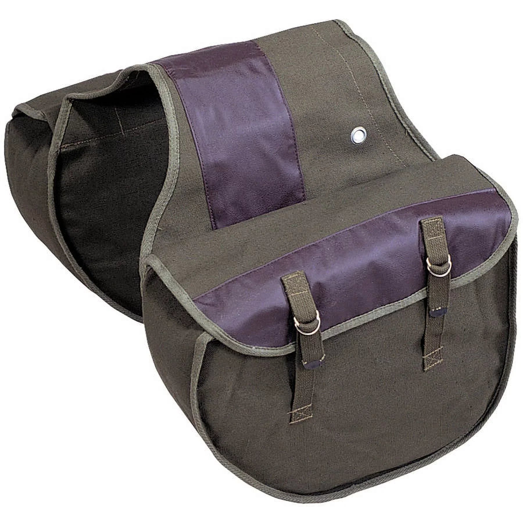 Sizetansport Canvas Sizeaddle Bag, Black Onyx
