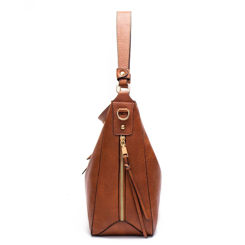 BESizeTSizePR Women Leather Handbag Sizehoulder Crossbody Bag Tote Sizeatchel Handbag