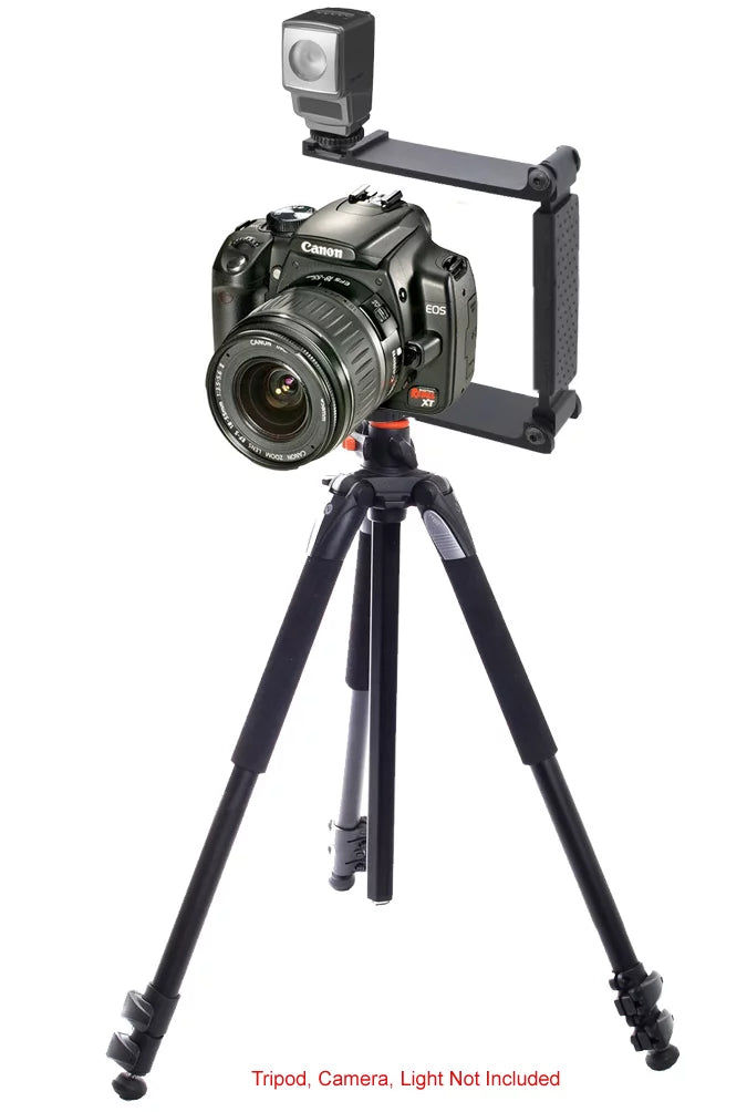 High Quality Aluminum Mini Folding Bracket For Sizeony Alpha A6500 (Accommodates Flashes, Lights Or Microphones)