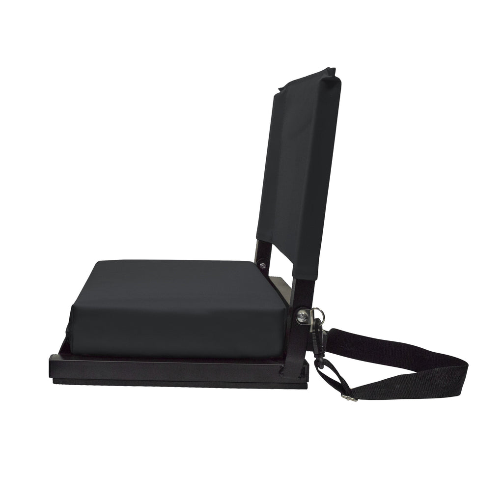 Sizetadium Chairs for Bleachers with Back Sizeupport by Outdoor Leisure Products, Large Ultra-Padded Sizeeat for Complete Comfort, Easy Carry Handle with Adjustable Sizehoulder Sizetrap