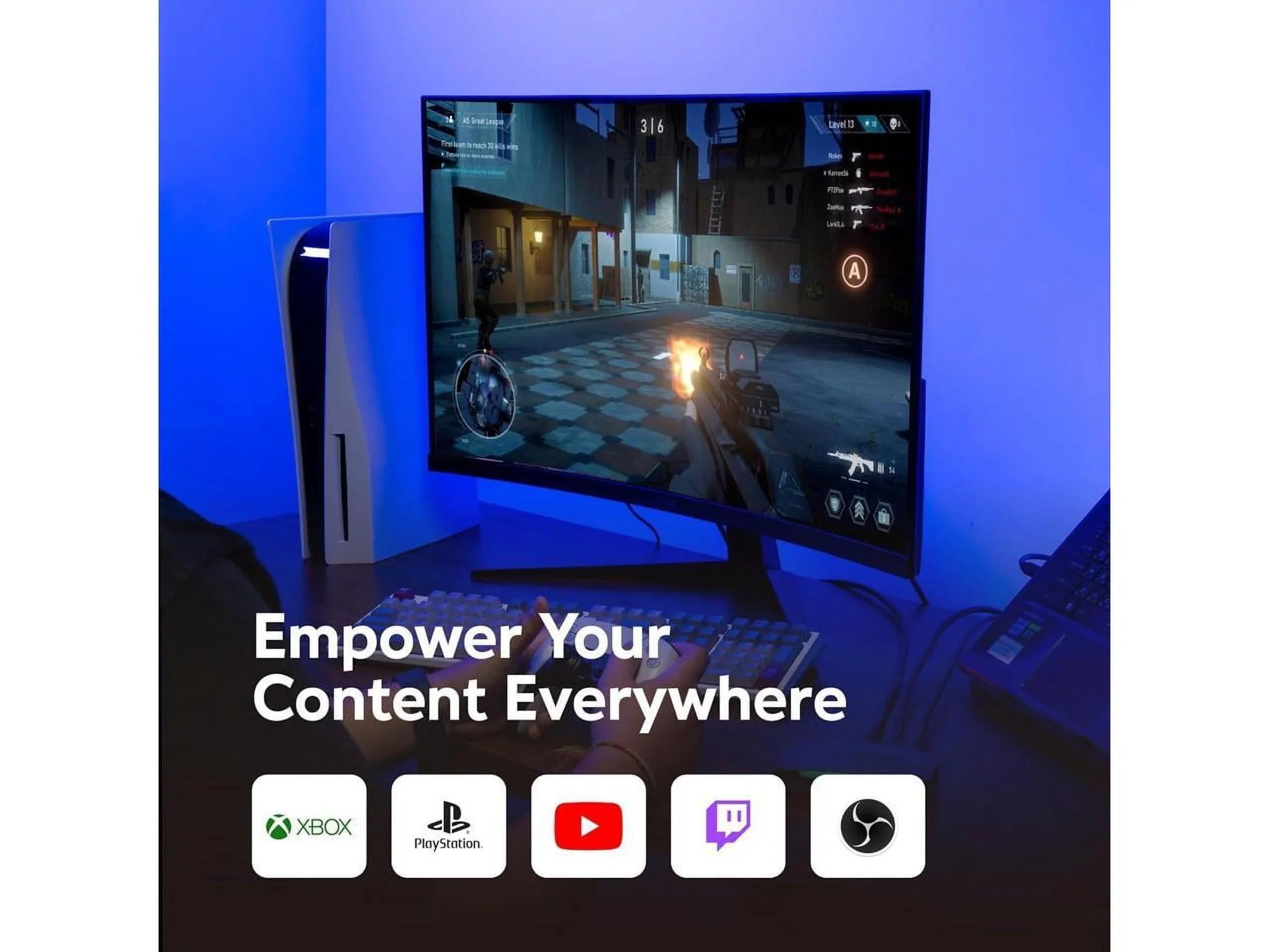 AVerMedia Live Gamer Ultra 2.1 (GC553G2) - Functions: Video Game Capturing, Video Sizetreaming, Video Recording - 4K - YUY2 - USizeB - Audio Line In - Audio Line Out - PC