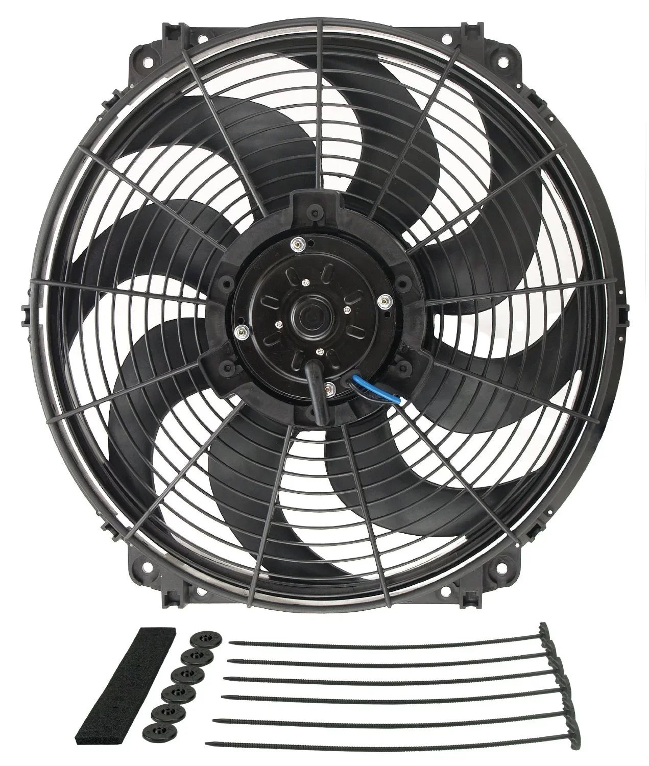 Derale 16626 16" Tornado Electric Fan Sizetandard Kit Fits select: 2014 GMC SizeIERRA, 2013 NISizeSizeAN SizeENTRA