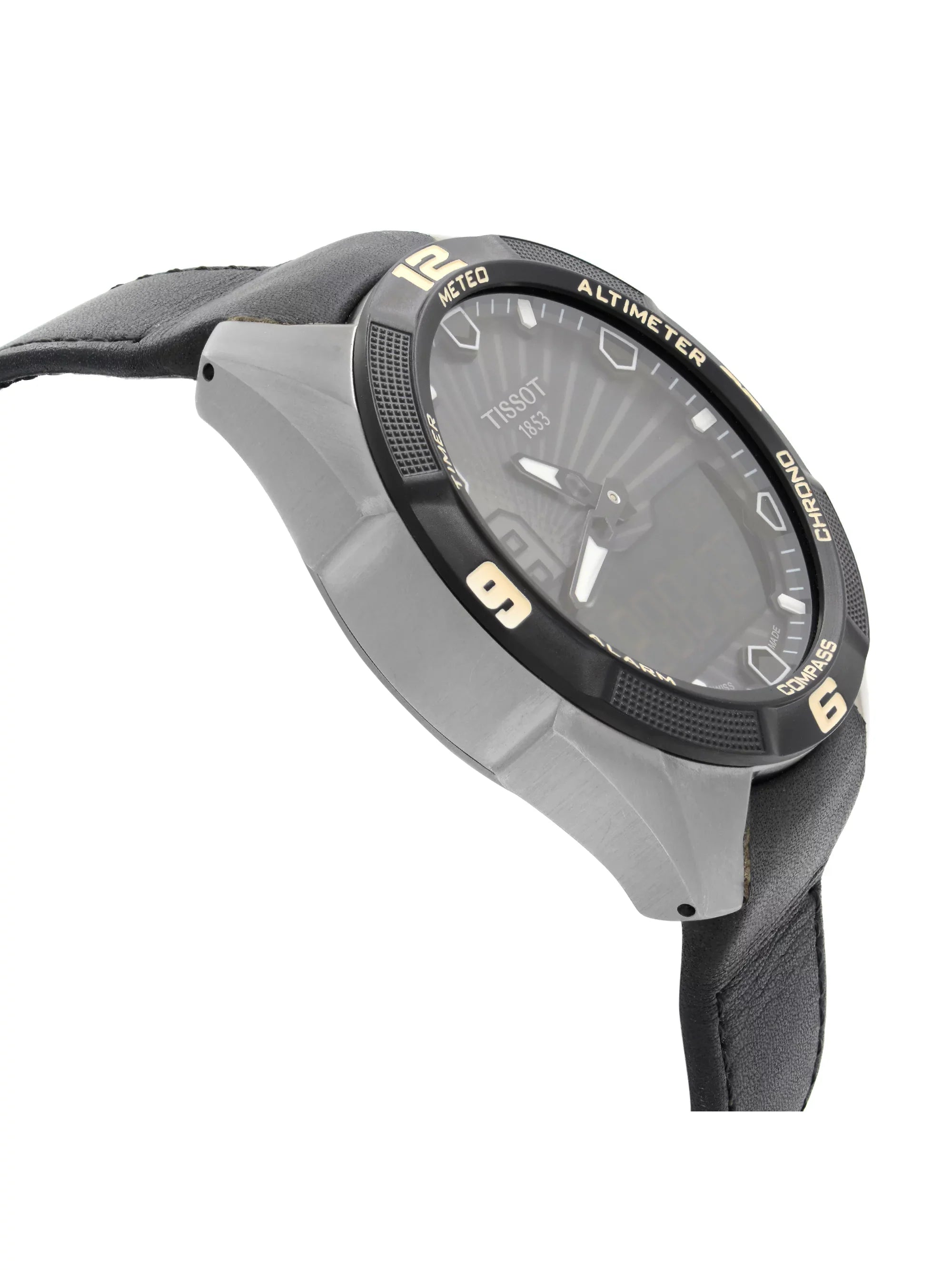 Tissot T-Touch Expert Sizeolar Tony Parker Black Dial Men Watch T091.420.46.061.00