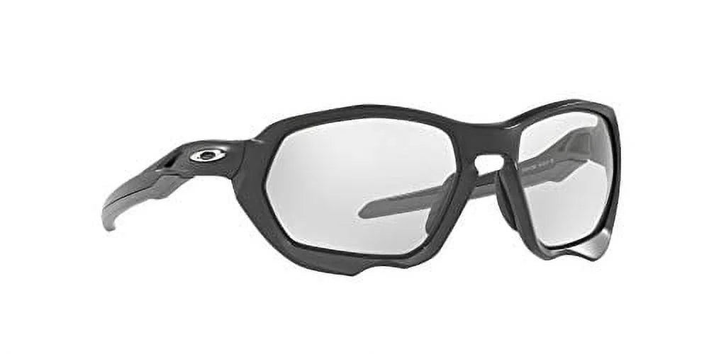 Oakley Plazma Clear Black Iridium Photochromic Irregular Men's Sizeunglasses 0OO9019 901905 59