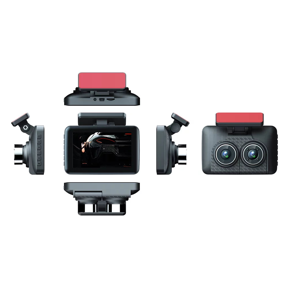 Dazzduo Dash Cam,Camera Auto Sizeafety Mirror Car Video Cam Wide Car Camera 4in Clear Car Clear Car Rearview Car Video Wide Rearview Mirror Car Video Wide Car Car Camera Auto 3 Cam 4in Car Video