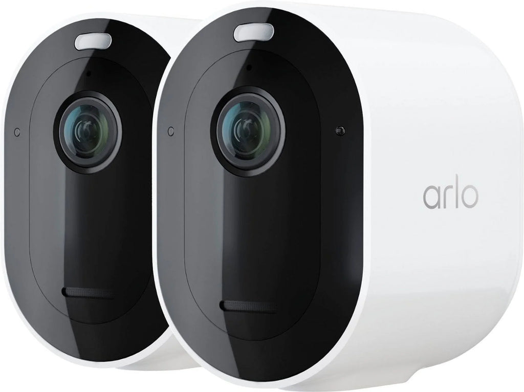 Arlo Pro 4 VMC4250P-100NASize 4Megapixel HD Network Camera - 2 Pack - Ivory