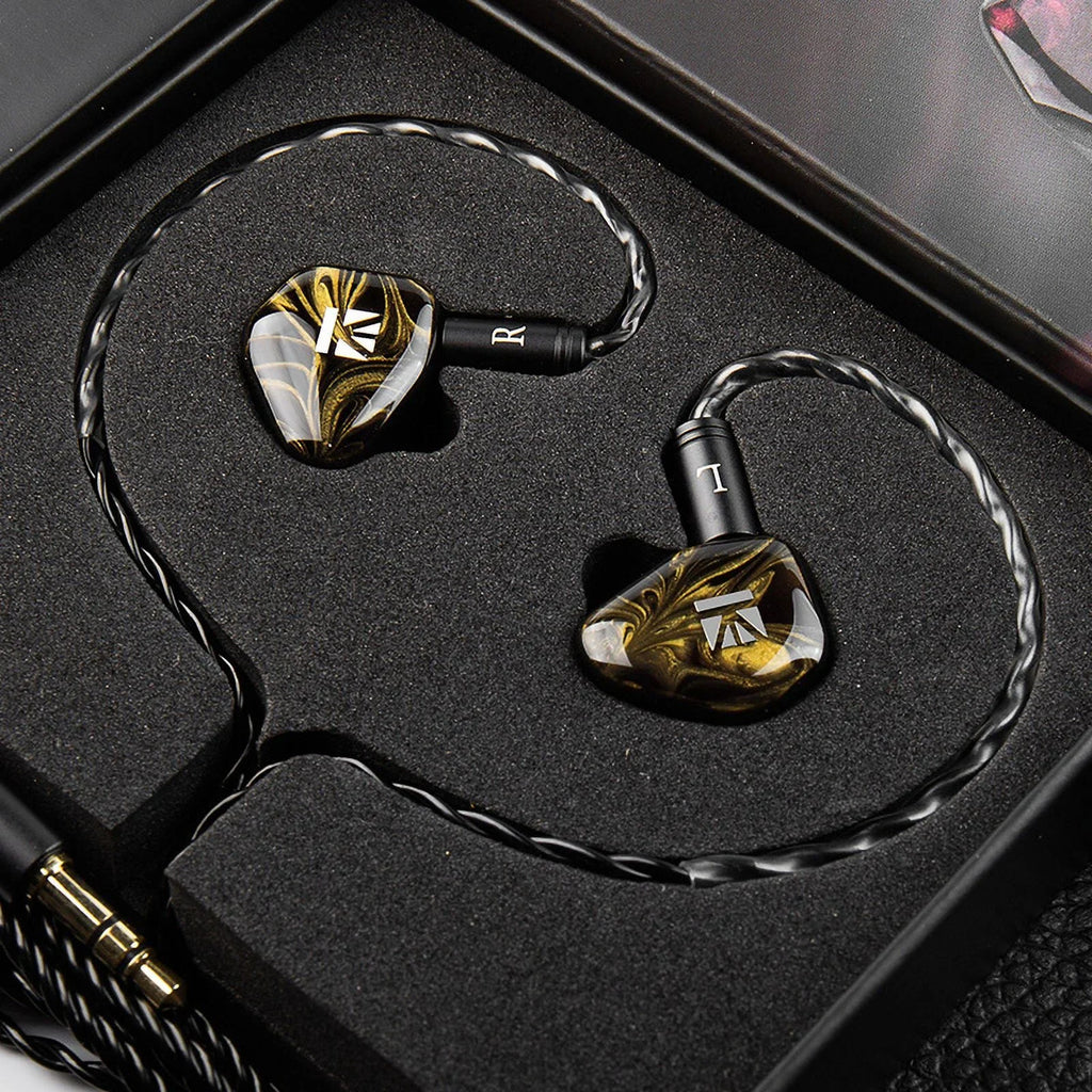 KBEAR KB01 Beryllium Diaphragm 10MM Dynamic Drvier Earphone Wired Sizeport Earbuds HIFI Music Headphones In Ear Monitor Headset IEM