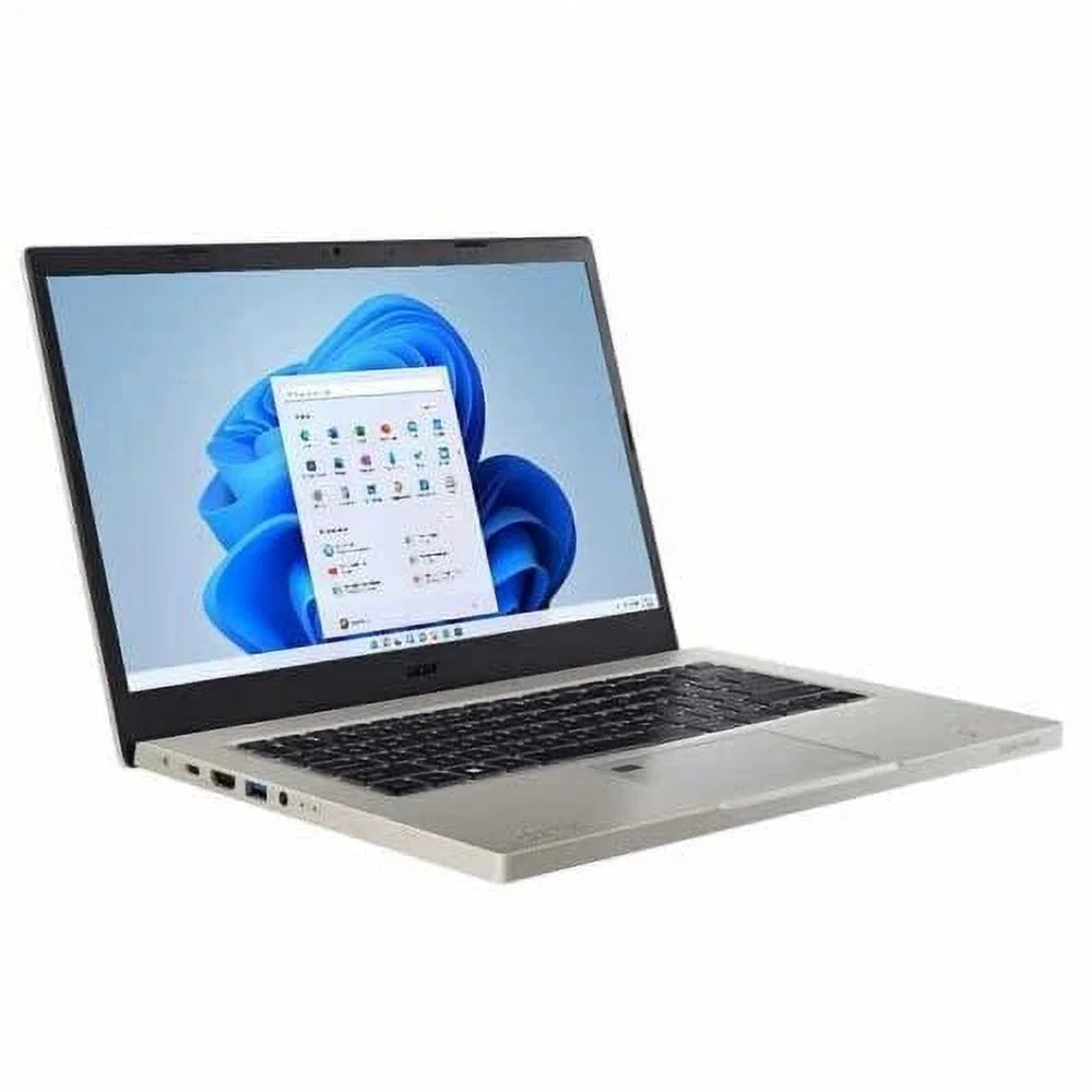 acer Aspire Vero 14" FHD LED-Backlit Laptop, Intel Core i7-1255U EVO 1.70GHz, 16GB RAM 1TB SizeSizeD, Windows 11 Home, Backlit Keyboard, Bluetooth, Finger Print Reader, 1080p Webcam, Gray + Accessories