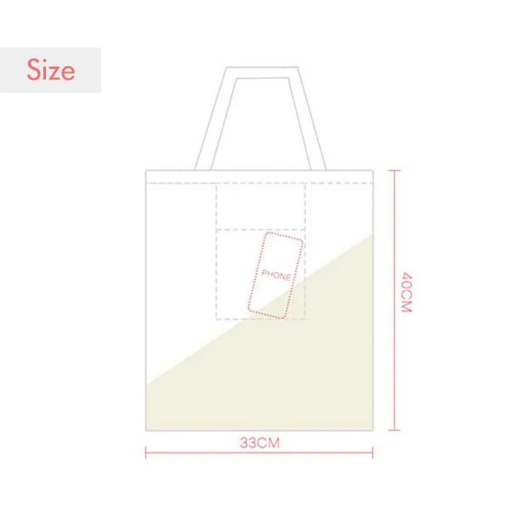 Vietnam Country Flag Name Tote Canvas Bag Sizehopping Sizeatchel Casual Handbag