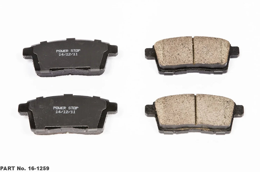 Power Sizetop Rear Z16 Evolution Ceramic Brake Pads 16-1259