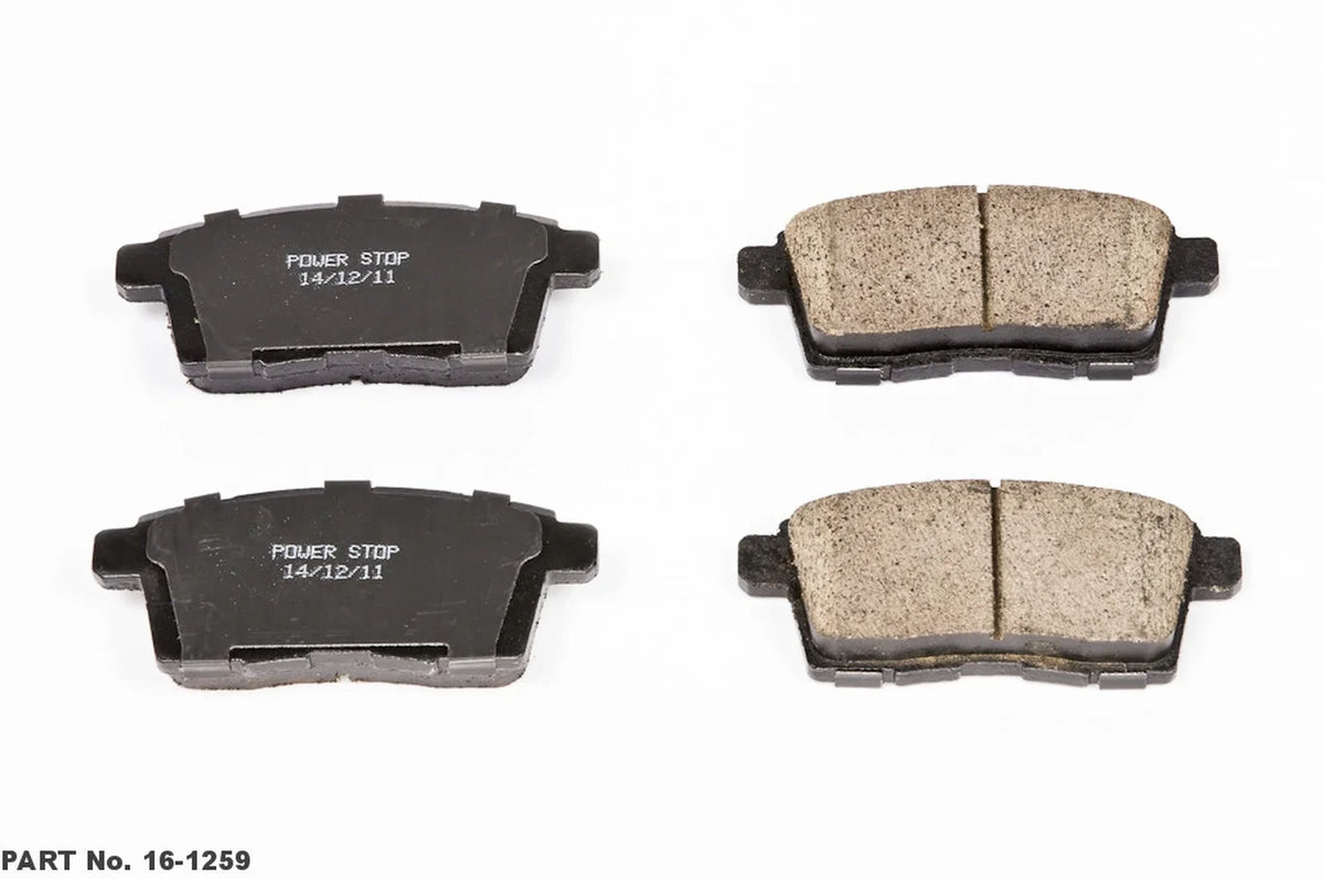 Power Sizetop Rear Z16 Evolution Ceramic Brake Pads 16-1259