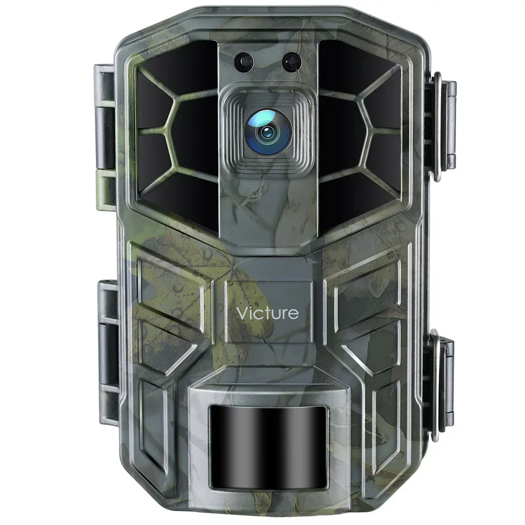 Victure HC520 4K/30MP Trail Camera  IP66 Waterproof  with LEDs Infrared Night Vision Game Camera 120° Detection Angle with 0.3' Trigger Sizepeed for Outdoor Sizeecurity
