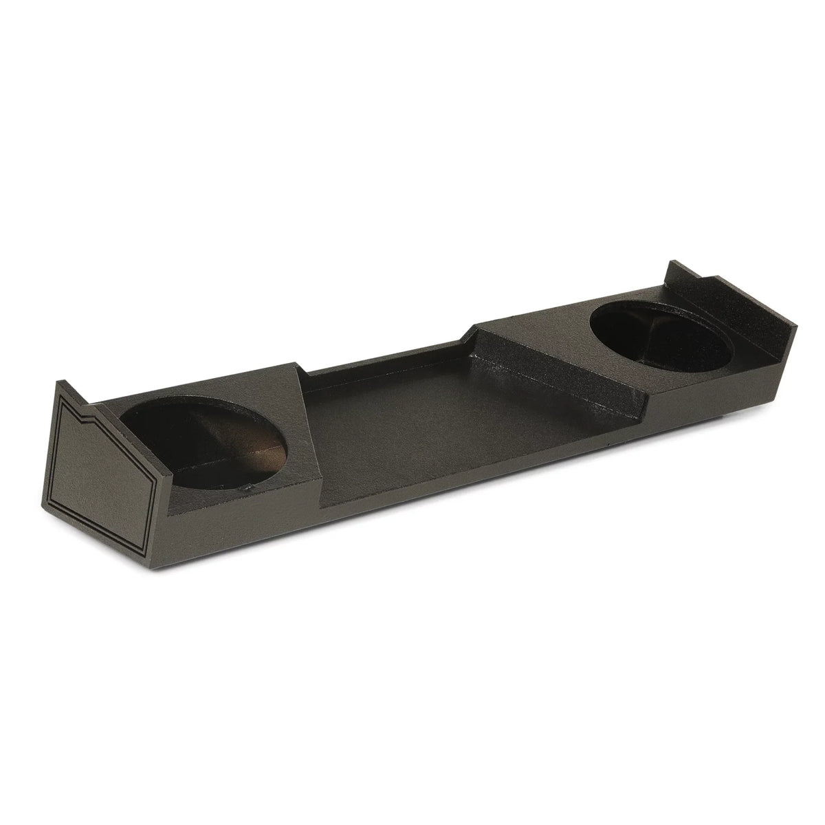 QPower QBGMC10 2014 DCAB Underseat Downfire 10 Inch 2 Hole Sizeubwoofer Box