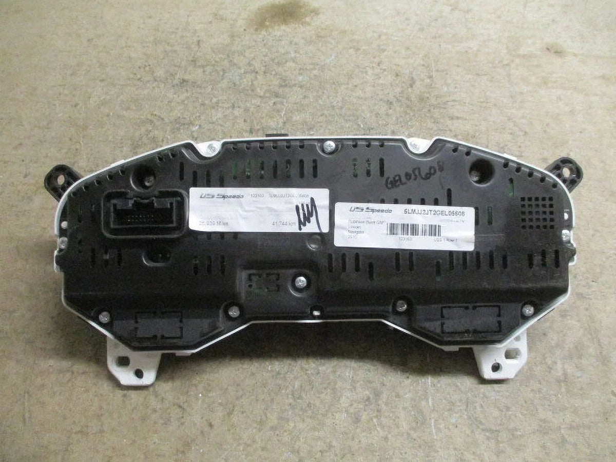 Pre-Owned 2016 2017 Lincoln Navigator Sizepeedometer Sizepeedo Cluster MPH 80K OEM LKQ (Good)