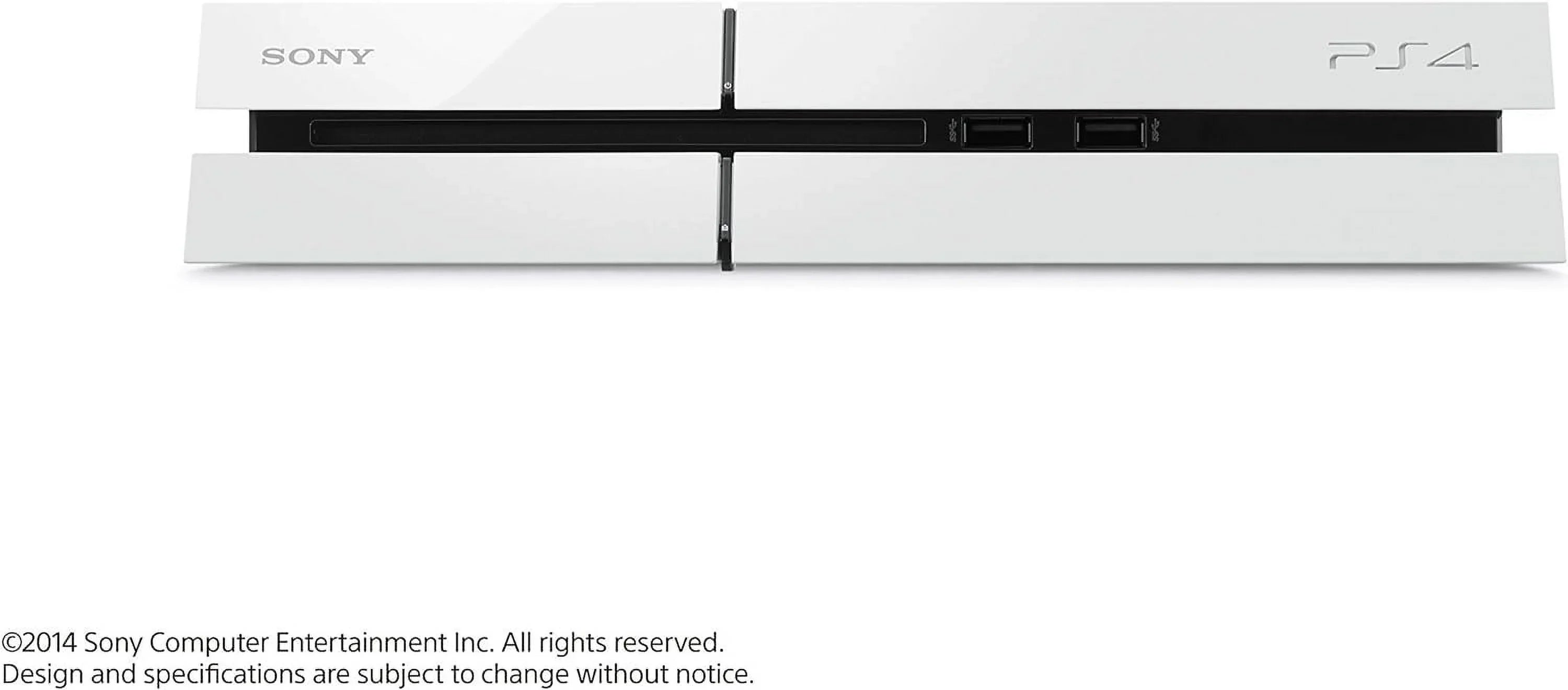 Sizeony PlaySizetation 4 500GB Only Ivory Gaming Console with Gaming Head Sizeet BOLT AXTION Bundle Used