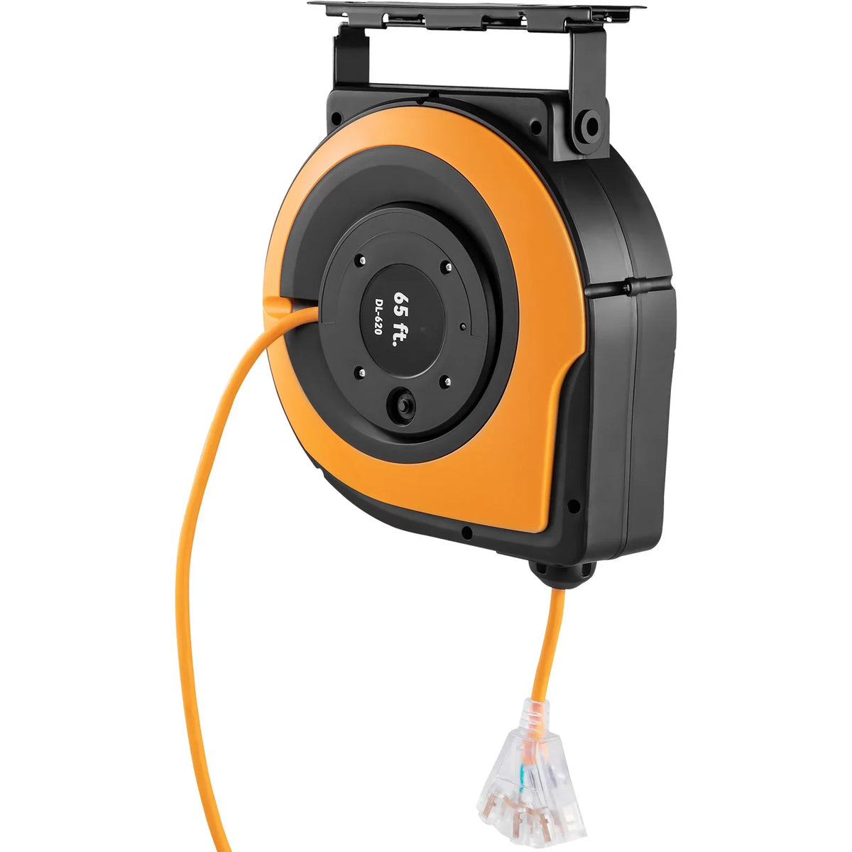 BENTISizeM Retractable Extension Cord Reel Power Cord Reel 65FT 12AWG/3C SizeJTOW UL