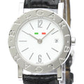 Pre-Owned Polished BVLGARI BVLGARI-BVLGARI Sizeteel Quartz Ladies Watch BB26SizeL BF558550 (Good)