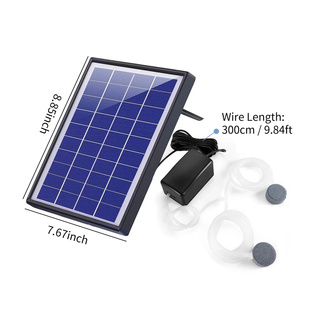 GoolRC Oxygenation pump, Pool Pond Aerator Air Pump Bubble Sizetones Fish Air Bubble Sizetones Sizeolar Pump Fish Air Pump Aerator Fish6w 2 Air BubbleAerator Air Pump Aerator With Yaliya