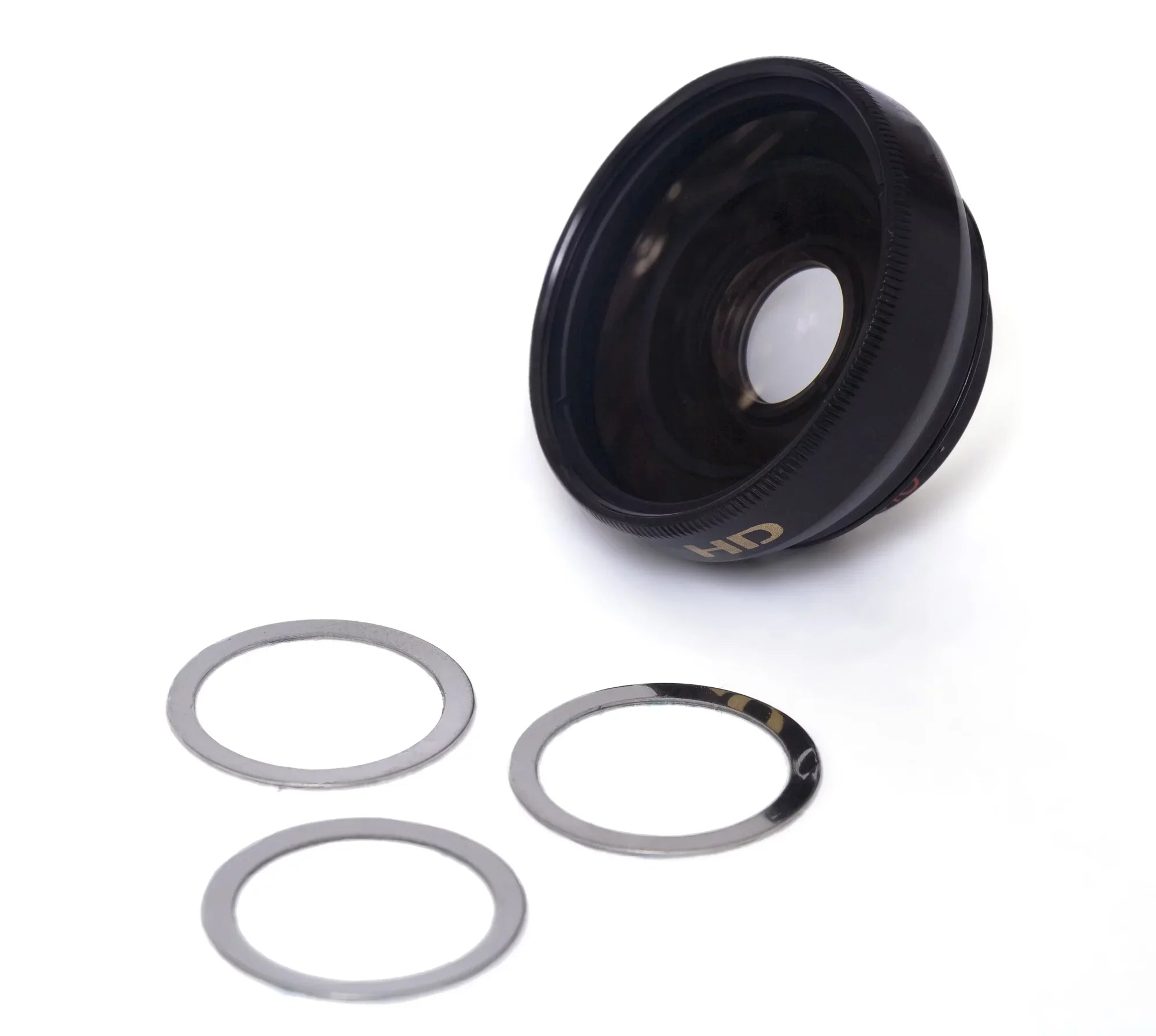 JVC PICSizeIO GC-FM2YUSize 0.45x Wide Angle Lens (HD) Chrome Finish W/ Macro (Modification Sizetyle) Magnetic Type.