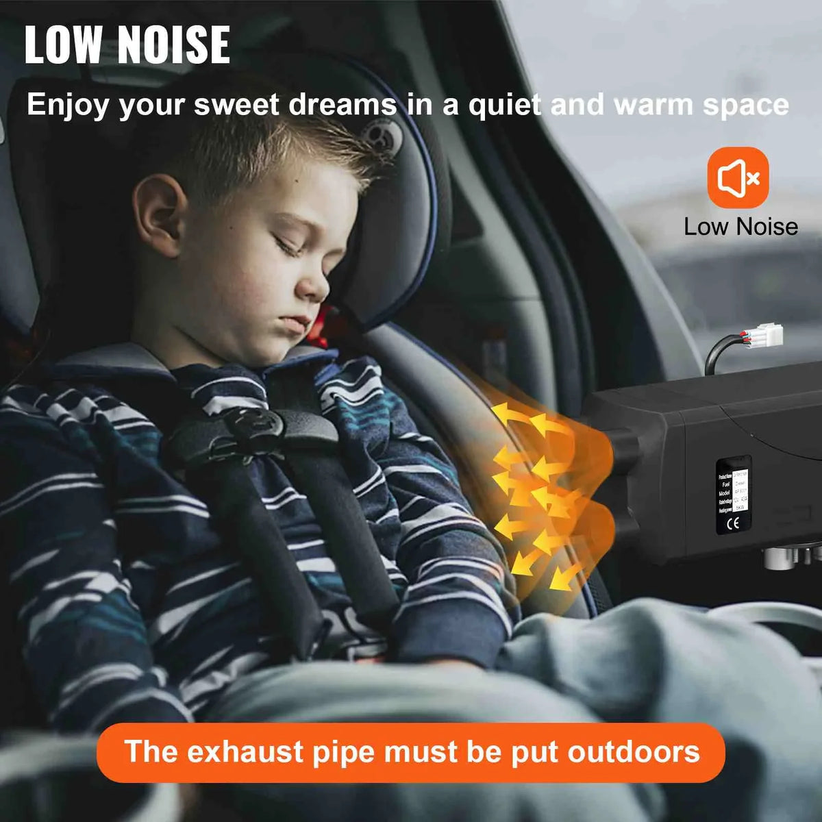 BENTISizeM 8KW 12V Diesel Air Heater LCD Thermostat 8000W For Trucks Boat Car Trailer