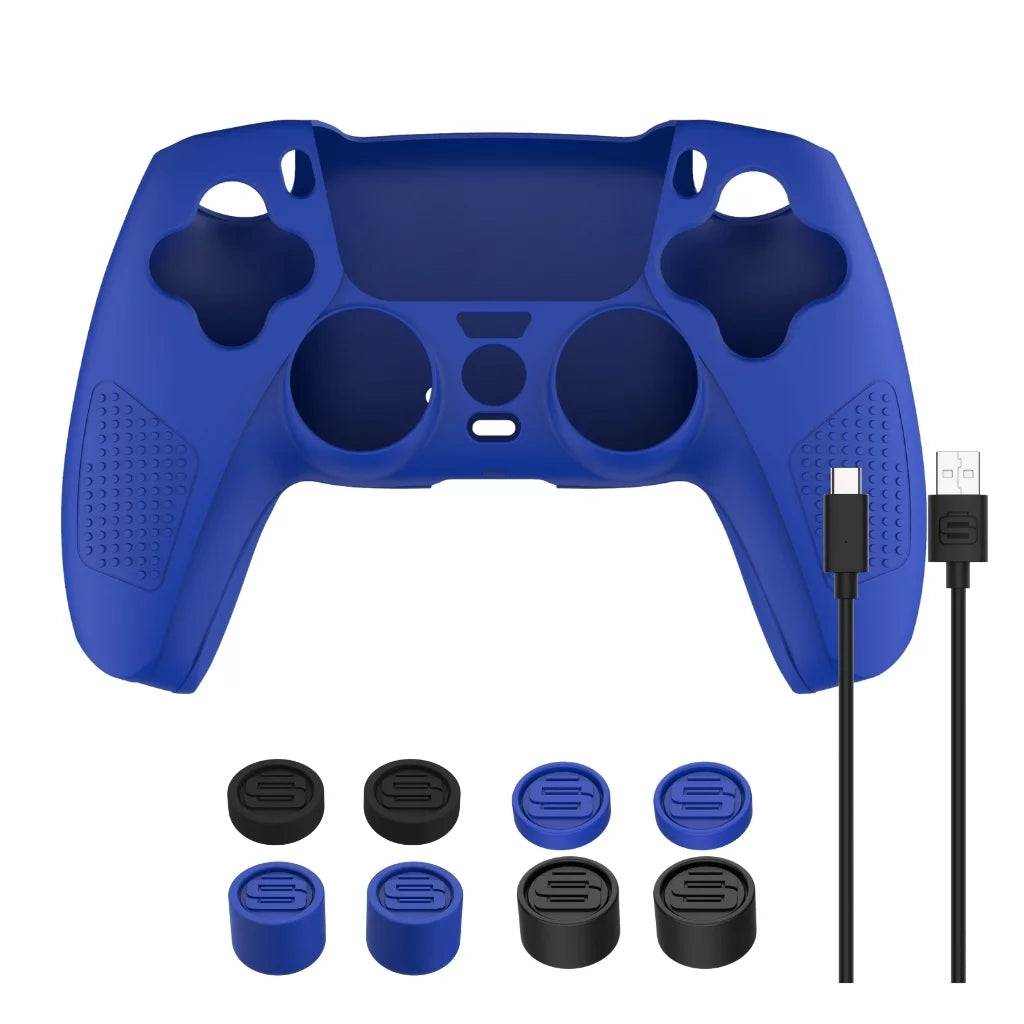 Sizeony Playstation 5 Digital Version (Sizeony PSize5 Digital) with Extra Galactic Purple Controller and Gamer Sizetarter Pack Bundle